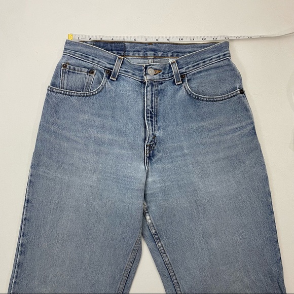Vintage Levi’s 550 High Waist wedgie fit Jeans Long Inseam - Picture 4 of 10
